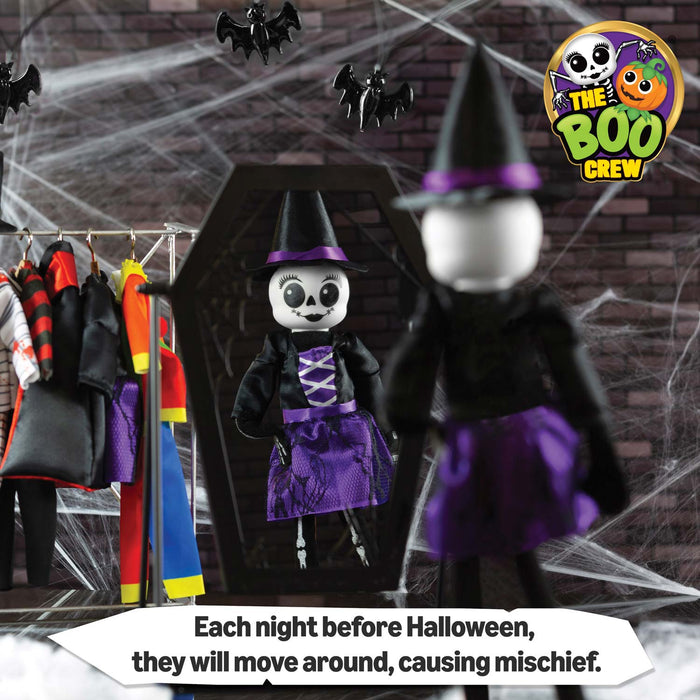 The Boo Crew Mrs. Skelly-Bones Halloween Doll 30cm Plush Figure