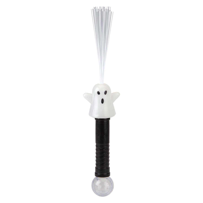 Halloween Wand Fibre Optic Dand Held light 35cm x 5cm Multi X 1