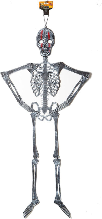 Halloween Hanging Skeleton Large- Terrifying Detailed Decoration Spooky 1. 2m