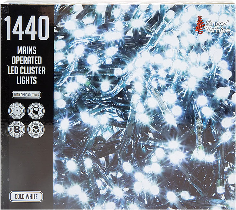 1440 Led 18.7M Christmas Cluster