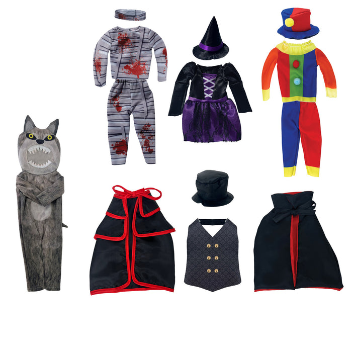 The Boo Crew - Halloween Doll Costume, Tradition for Kids & Adults