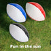 Mini Soft Rugby Ball Multicolour Outdoor Summer Garden Game