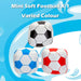 Mini Soft Football Outdoor Games Summer Activity 8cm x 8cm Multi Coloured X 1