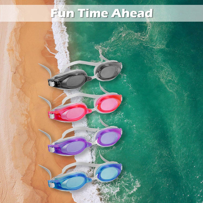 Eye Goggles Swimming Outdoor Games Summer 24.5cm x 8.4cm Multi Coloured X 1