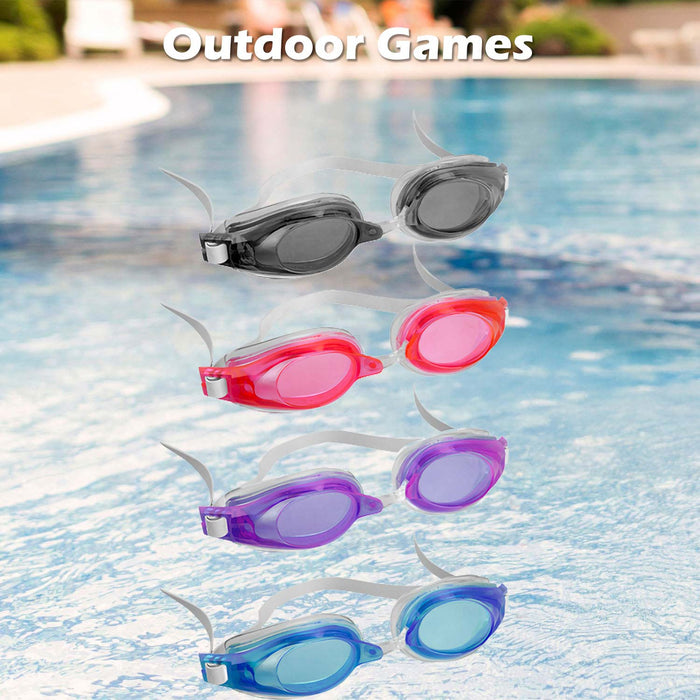 Eye Goggles Swimming Outdoor Games Summer 24.5cm x 8.4cm Multi Coloured X 1