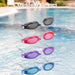 Eye Goggles Swimming Outdoor Games Summer 24.5cm x 8.4cm Multi Coloured X 1
