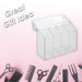 Cosmetics Holder Brush holder Makeup Organiser Girls 24. 8 x 8. 9 x 22. 2cm Clear