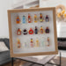 LED Frame Bottle Decoration Man Cave Novelty Décor Accessories Multi-Coloured