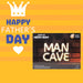 Man Cave Neon Sign USB Powered Best Dad Ever Fathers Day Gift