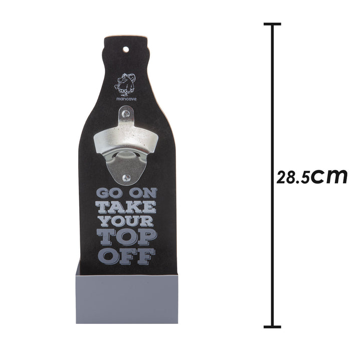 Bottle Opener Man Cave Novelty Décor 10 x Black