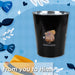 Man Cave Waste Bin Best Dad Ever Fathers Day Gift Fun Present, Birthday Black