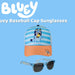 Bluey Baseball Cap Sunglasses Childrens Video Game Accessories 24cm x 17cm Blue