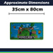 Minecraft Desk Mat Multicoloured Gaming Mat Multi - 35cm x 80cm