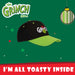 Grinch Christmas Baseball Hat Gift One Size Hook & Loop Fit Black X 1
