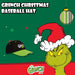 Grinch Christmas Baseball Hat Gift One Size Hook & Loop Fit Black X 1