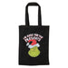 Grinch Christmas Tote Bag Festive Gift 30cm x 40cm Black X 1