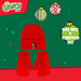 Grinch Christmas Hat and Gloves Gift One Size Stretch Fit Red X 1