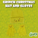 Grinch Christmas Hat and Gloves Gift One Size Stretch Fit Green X 1