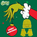 Grinch Christmas Hat and Gloves Gift One Size Stretch Fit Green X 1
