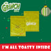 Grinch Christmas Santa Sack Festive Gift 70cm x 50cm Green X 1