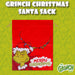 Grinch Christmas Santa Sack Festive Gift 80cm x 60cm Red X 1