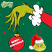 Grinch Christmas Tree Decoration Festive Gift 10cm x 8cm Green X 1