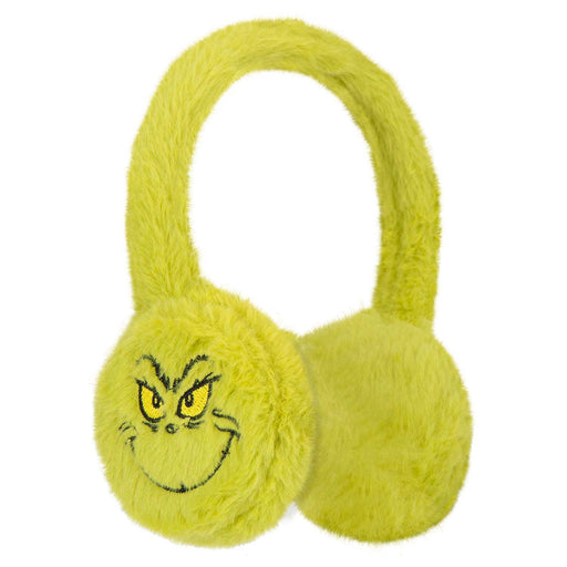 Grinch Christmas Ear Muffs Festive Gift One Size Flex Fit Green X 1