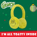Grinch Christmas Ear Muffs Festive Gift One Size Flex Fit Green X 1