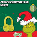 Grinch Christmas Ear Muffs Festive Gift One Size Flex Fit Green X 1