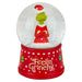 Grinch Christmas Snow Globe Festive Ornament Gift 14cm x 10cm Red X 1
