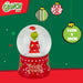 Grinch Christmas Snow Globe Festive Ornament Gift 14cm x 10cm Red X 1