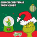 Grinch Christmas Snow Globe Festive Ornament 10cm x 8cm Green X 1
