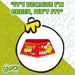 Grinch Christmas Tree Skirt Decoration Festive 60cm x 80cm Red X 1