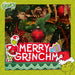 Grinch Christmas Sign Decoration Festive Gift 15cm x 30cm Green X 1