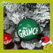 Grinch Christmas Baubles Set Tree Decoration 7.5cm x 7.5cm Multi X 1