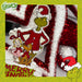 Grinch Christmas Decoration Festive Gift 16cm x 10cm Green X 1