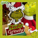 Grinch Christmas Decoration Festive Gift 16cm x 9cm Green X 1