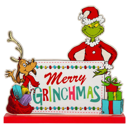 Grinch Christmas Decoration Festive Gift 22cm x 21cm Green X 1