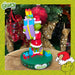Grinch 3D Christmas Decoration Festive Gift 15cm x 10cm Green X 1