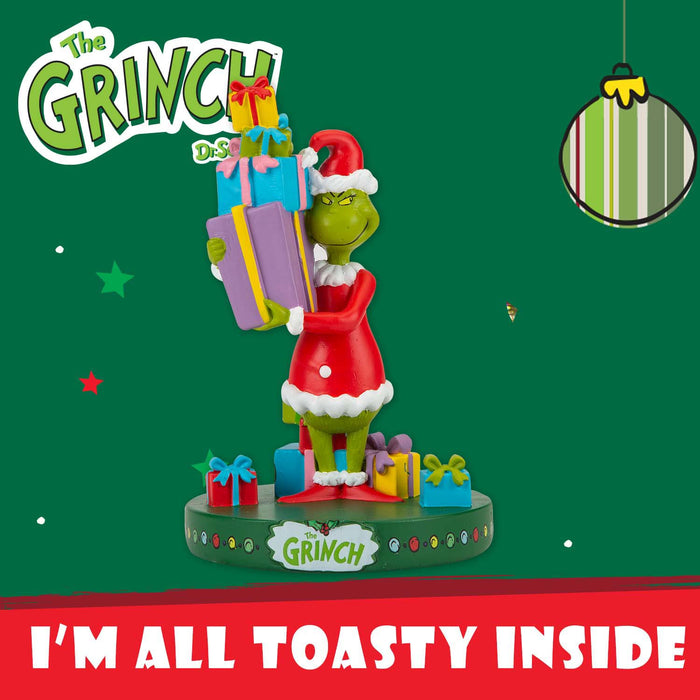 Grinch Christmas Decoration Festive Gift 15cm x 10cm Green X 1