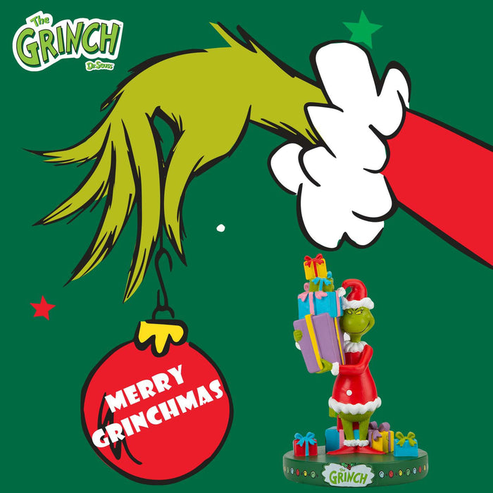 Grinch Christmas Decoration Festive Gift 15cm x 10cm Green X 1