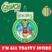 Grinch Christmas Wall Decoration Festive Gift 30cm x 24.5cm Green X 1
