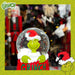 Grinch Christmas Snow Globe Festive Ornament Gift 9cm x 6.5cm Red X 1