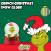 Grinch Christmas Snow Globe Festive Ornament Gift 9cm x 6.5cm Red X 1