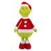 Grinch Standing Christmas Decoration Festive 60cm x 26cm Green X 1