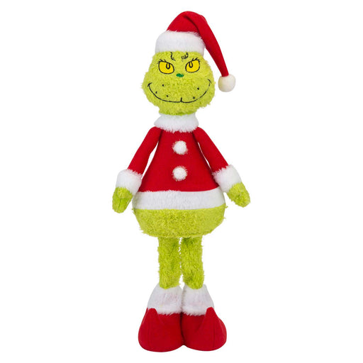 Grinch Standing Christmas Decoration Festive 46cm x 18cm Green X 1