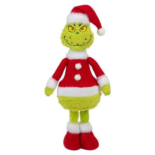 Grinch Standing Christmas Decoration Festive 35cm x 16cm Green X 1