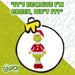 Grinch Standing Christmas Decoration Festive 35cm x 16cm Green X 1