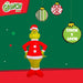 Grinch Christmas Inflatable Outdoor Decoration 120cm x 60cm Green X 1