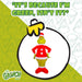 Grinch Christmas Inflatable Outdoor Decoration 120cm x 60cm Green X 1